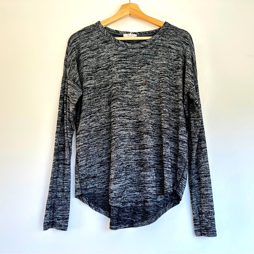 Rag & Bone The Knit Long Sleeve Tee - Picture 3 of 9